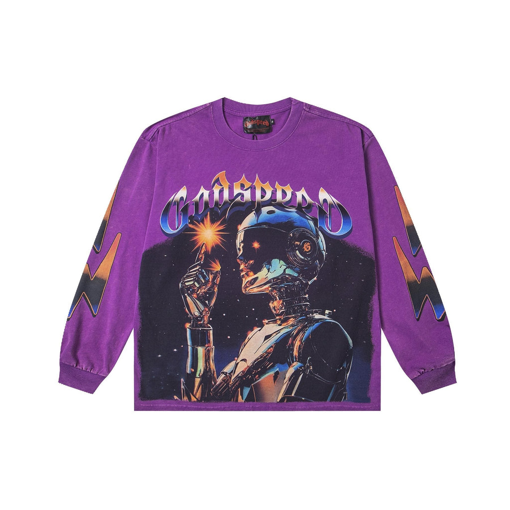 Godspeed E Pluribus Unum Washed Long-Sleeve T-Shirt