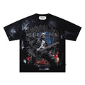 BKYS Revival Rhinestone Portrait Graphic T-Shirt