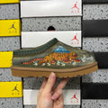 UGG Dragon & Tiger Embroidered Flat Boot 2553 | Green | EU Sizes 36–45