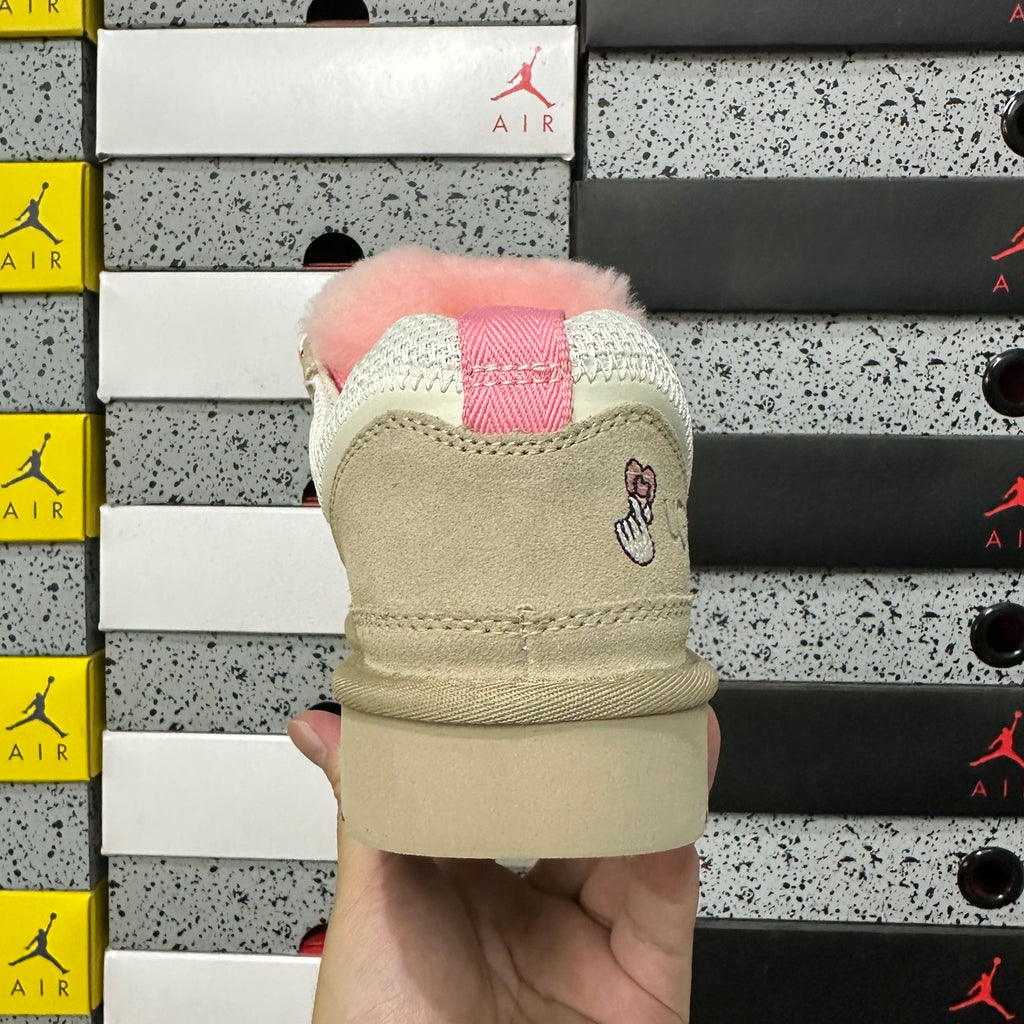 UGG Mele Low Sneaker 4032 | White Pink | EU Sizes 35–44