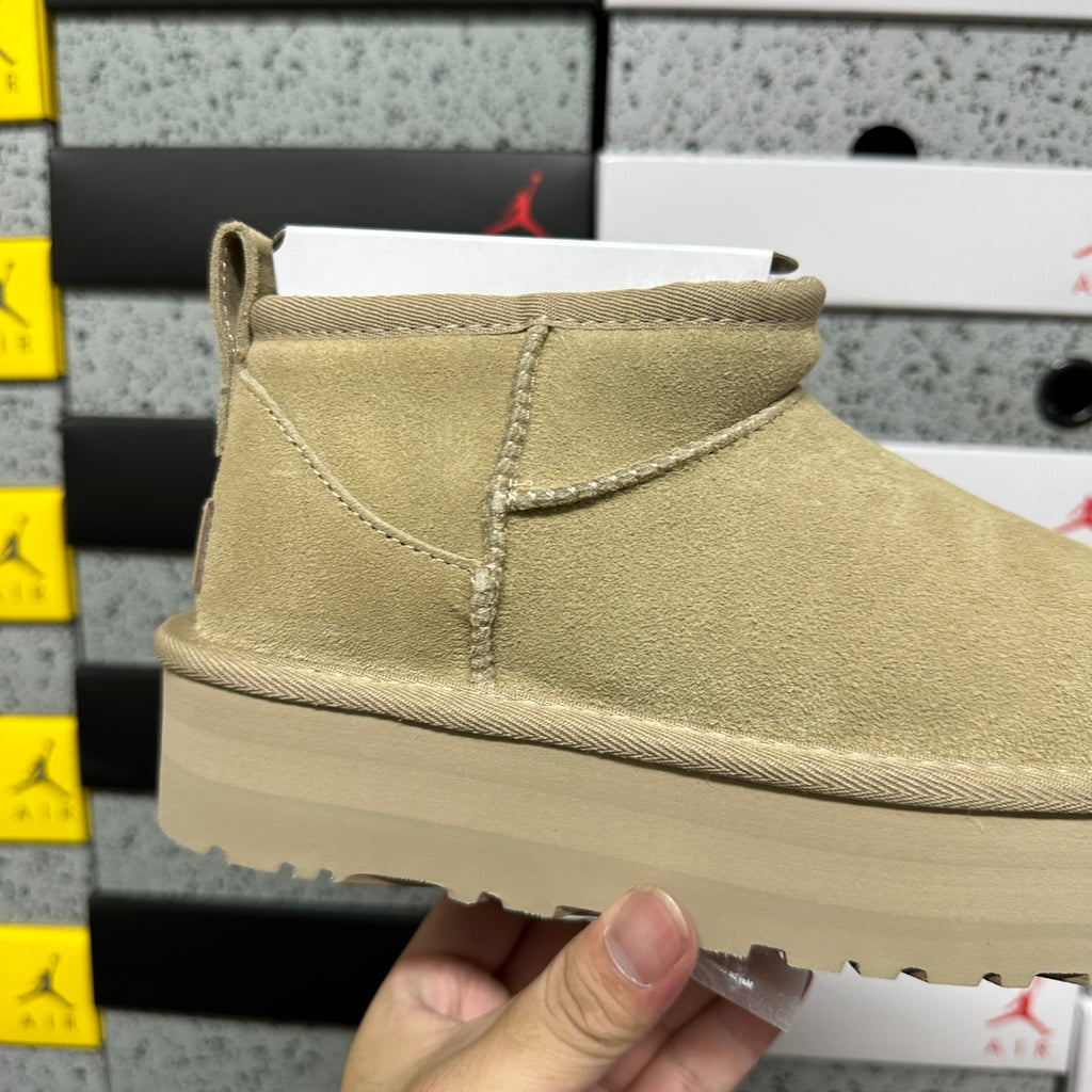 UGG Snow Boots 3cm Slippers 5092 | Mustard Yellow | Sizes 35-40