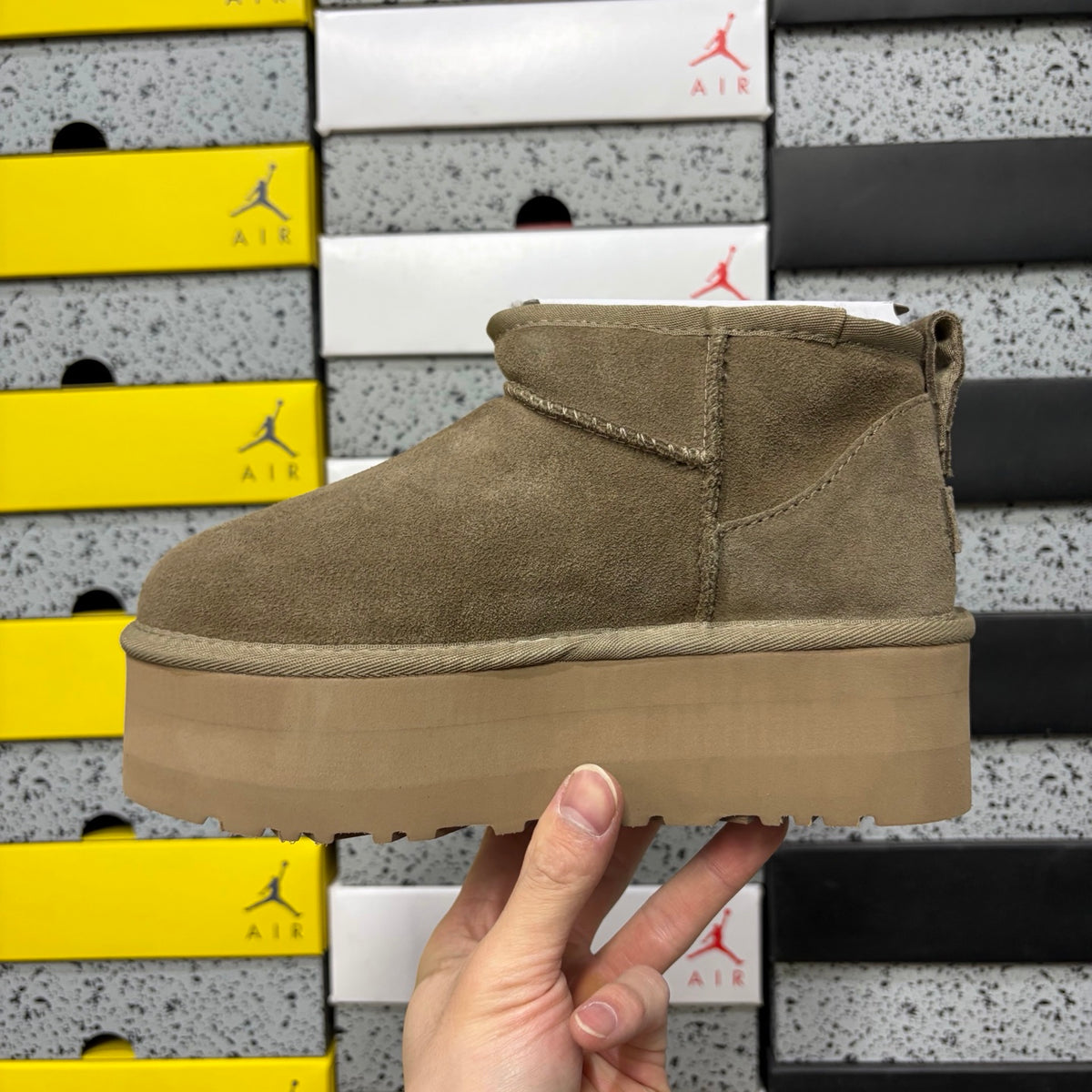 UGG Snow Boots 5cm Slippers 5092 | Antelope Brown | Sizes 35-40