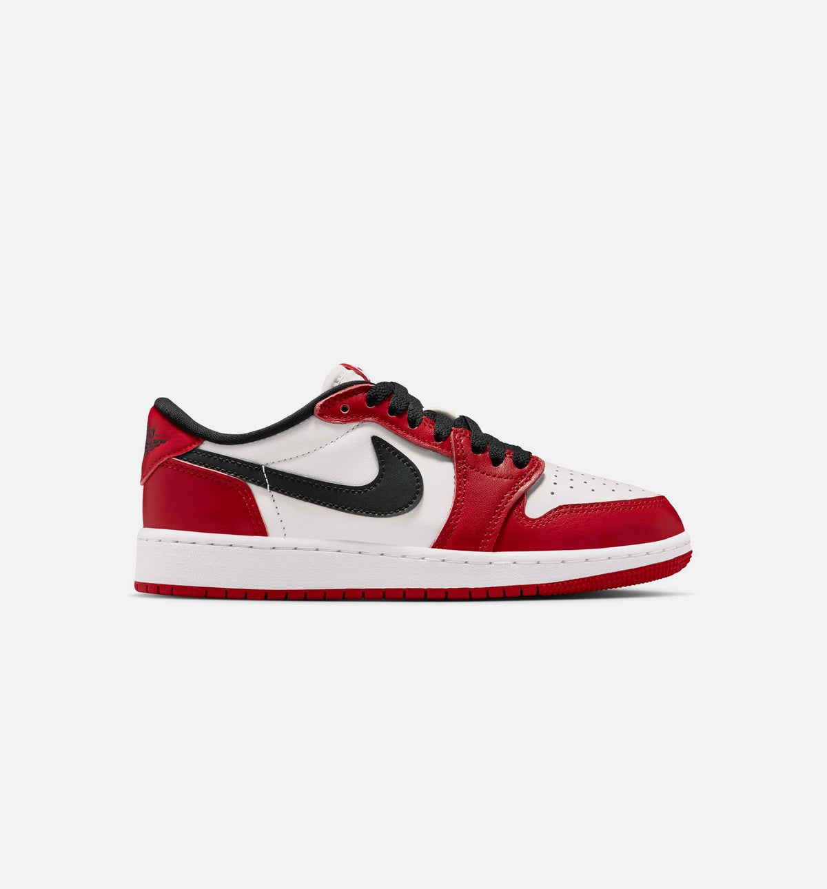 Air Jordan 1 Retro Low OG Chicago Big Kids' Sneakers - Red / Black / White