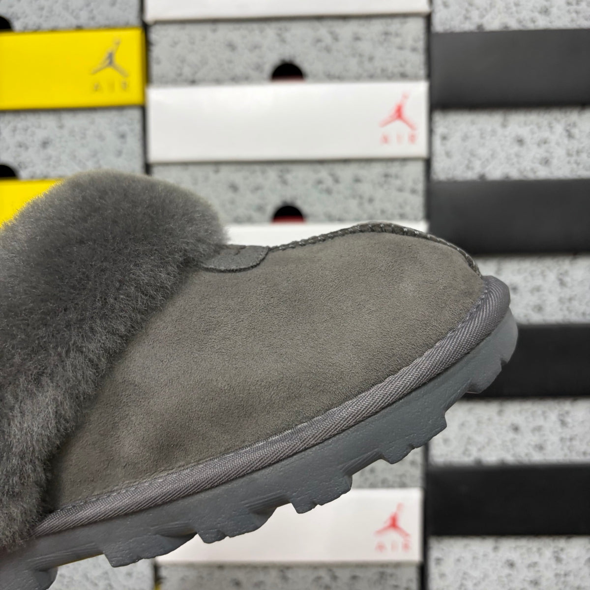 UGG Fluff Star Slide 5125 | Grey | EU Sizes 35–40