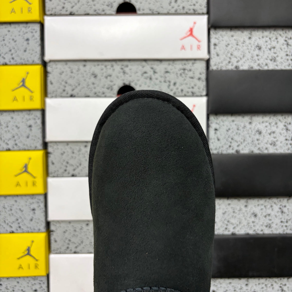 UGG Mid-Calf Snow Boots Wooden Buckle 6422 | Black | Sizes 35-40