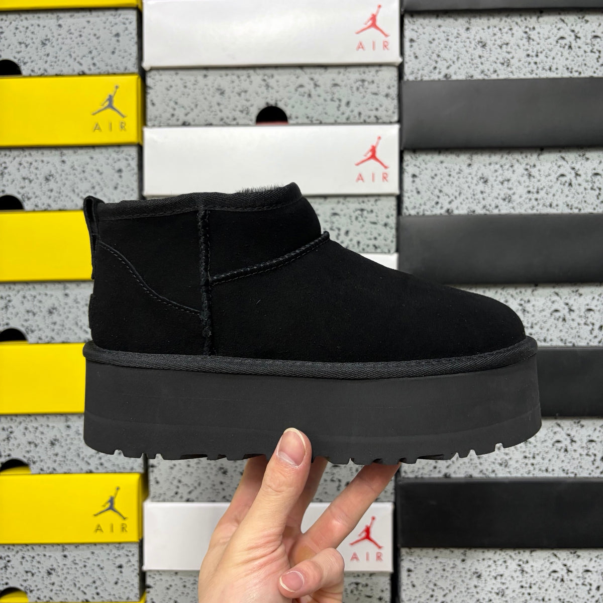 UGG Snow Boots 5cm Slippers 5092 | Black | Sizes 35-40