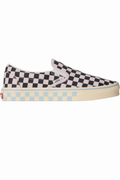 VANS SLIP-ON CHECKERBOARD Pale Petal Pink / Black