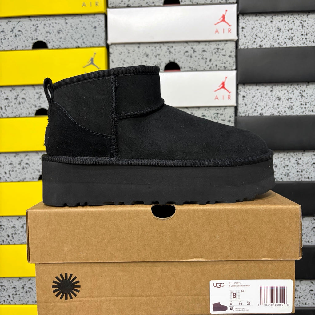 UGG Snow Boots 3cm Slippers 5092 | Black | Sizes 35-40