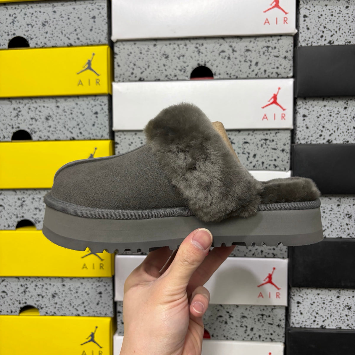 UGG Snow Boots 3cm Star Slippers 2550 | Grey | Sizes 35-40