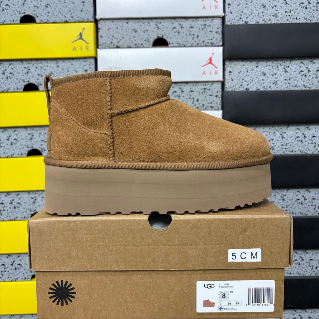 UGG Snow Boots 5cm Slippers 5092 | Chestnut | Sizes 35-40