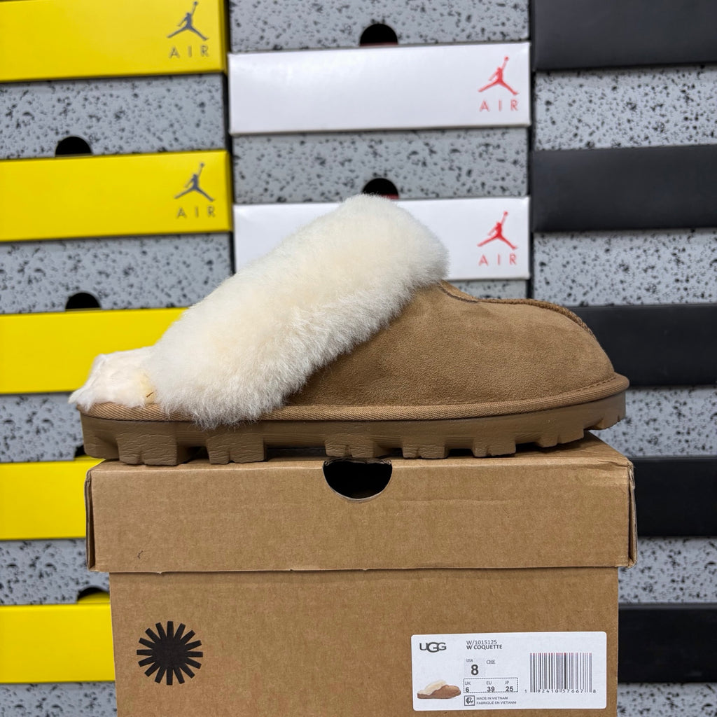 UGG Fluff Star Slide 5125 | Chestnut | EU Sizes 35–40