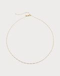 MONICA VINADER Fine Twist 18ct Yellow Gold-Plated Sterling Silver Vermeil Choker Necklace(Gold)