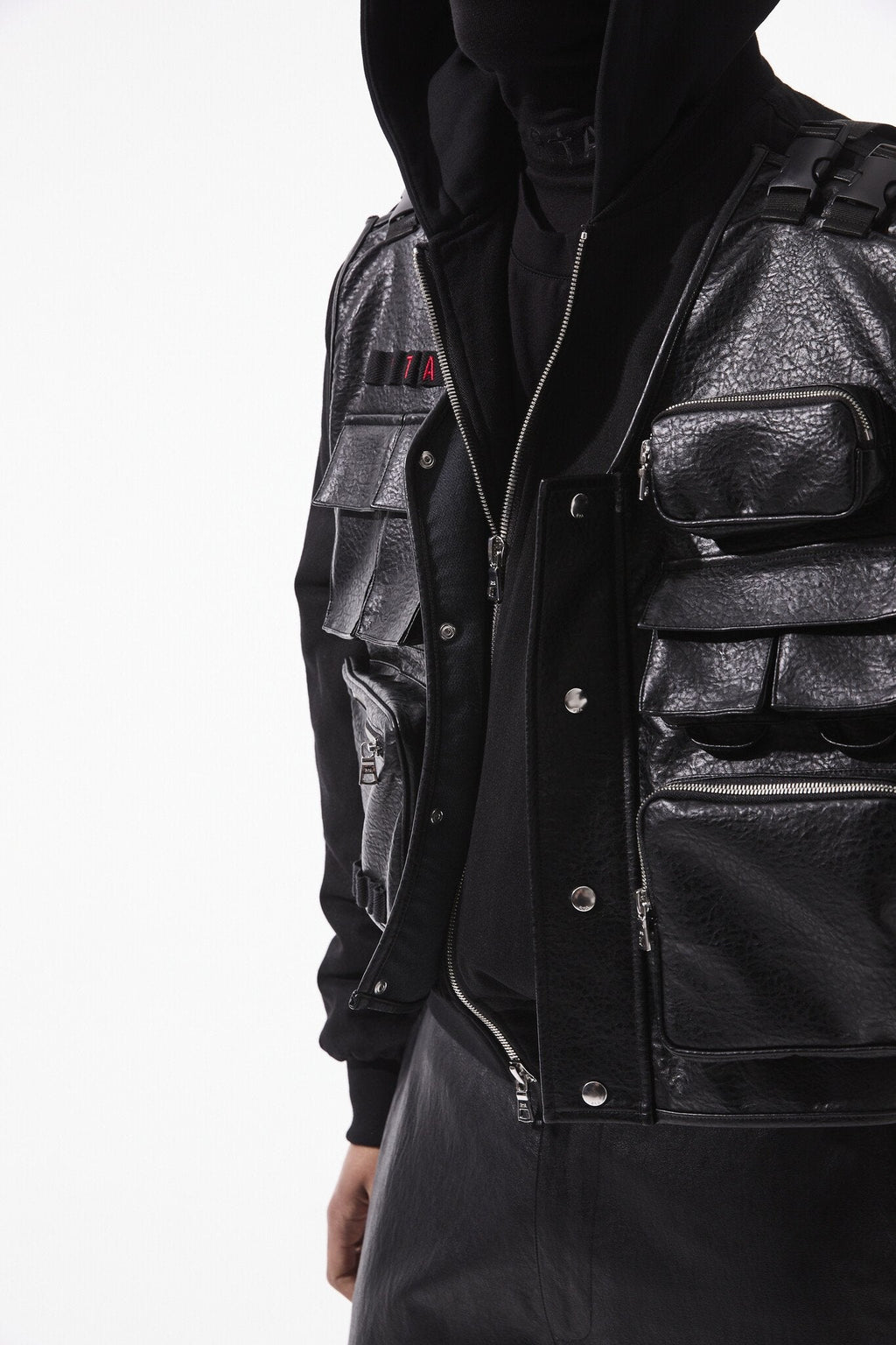 RTA Matte Black Tactical Geronimo Jacket