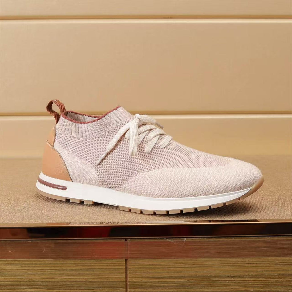 Loro Piana Men's Flexy Walk Knit Sneakers
