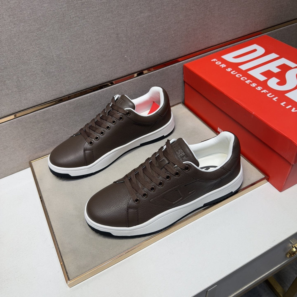 Diesel Men's Paneled Low-Top Sneakers