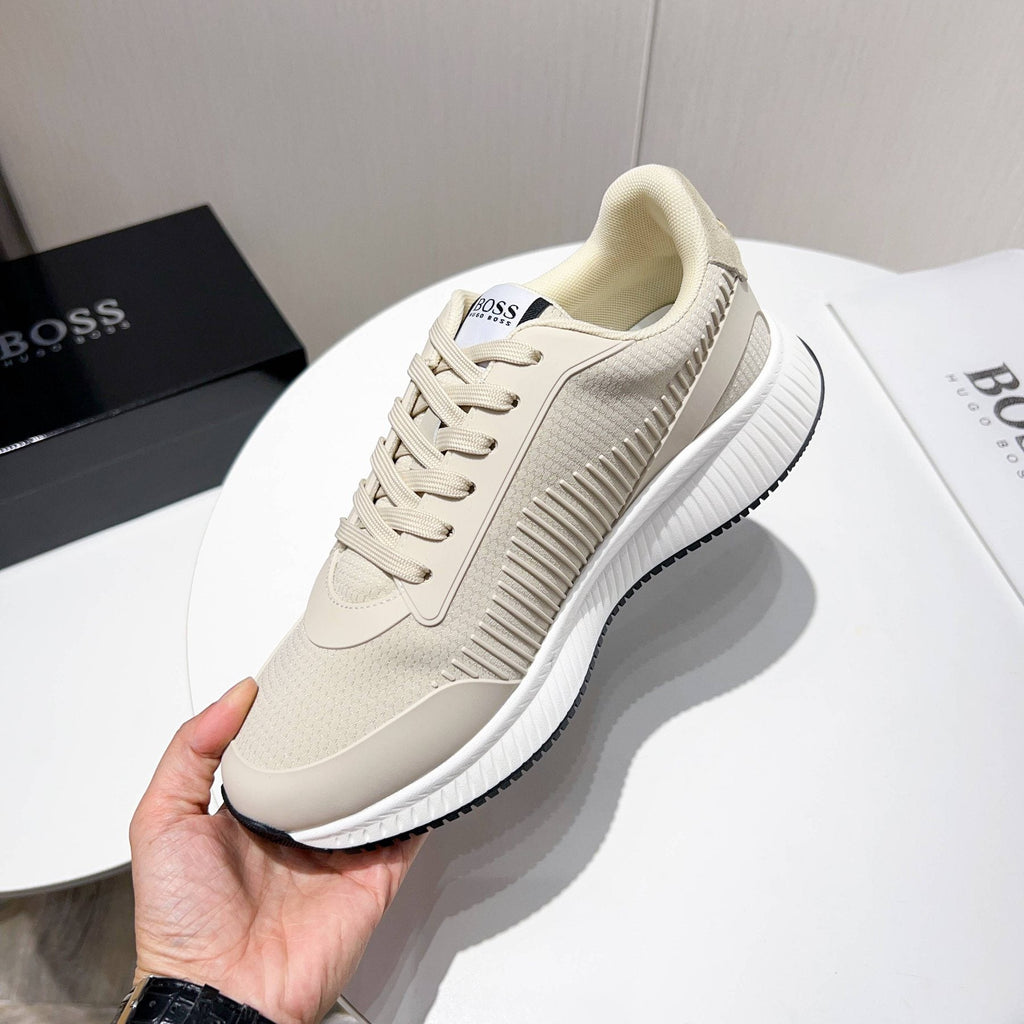 BOSS Knit Low-Top Sneakers