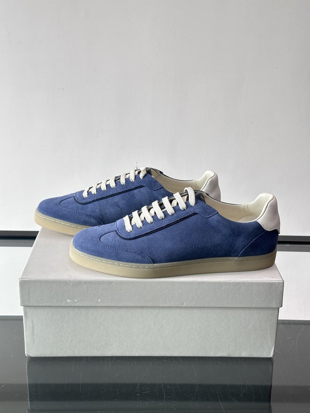 Brunello Cucinelli Men's Lace-Up Low-Top Sneakers