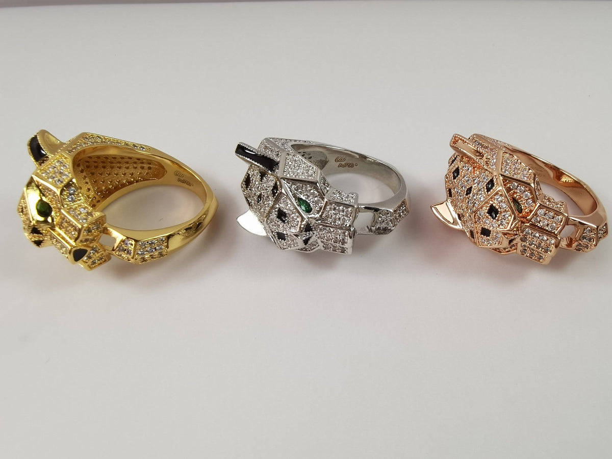 CARTIER PANTHERE 18.6MM DIAMONDS RING